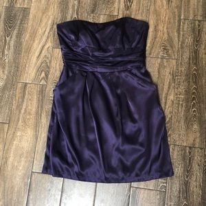 Deep Purple Cocktail Dress
